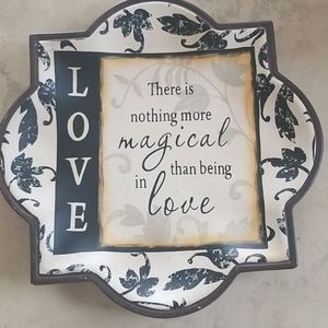 Vintage Love Plate/Platter